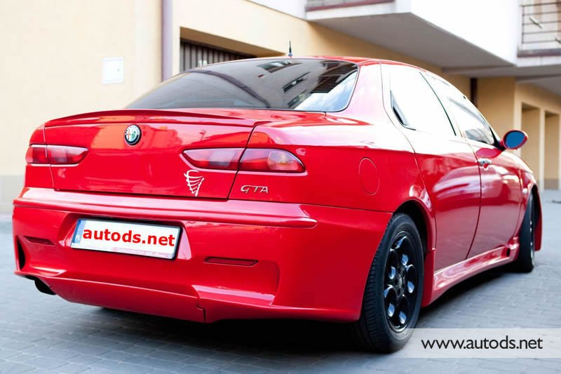 Alfa Romeo 156 Rear Bumper GTA look saloon - Click Image to Close