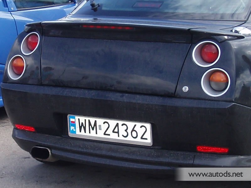 Fiat Coupe - MS style Boot Spoiler with led brake light - Click Image to Close
