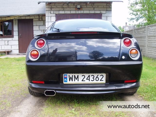 Fiat Coupe - MS style Boot Spoiler with led brake light - Click Image to Close