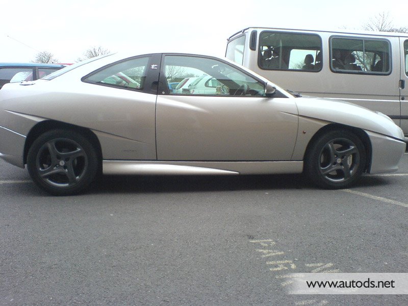 Fiat Coupe - Side Skirts Zender look - Click Image to Close