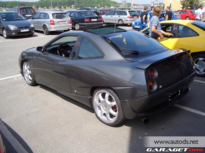 Fiat Coupe - Postert style boot Spoiler - Click Image to Close
