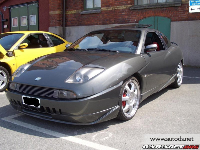 Fiat Coupe - Postert style front bumper lip spoiler - Click Image to Close